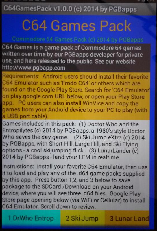C64 Games Pack APK Download - Free Arcade GAME for Android ...