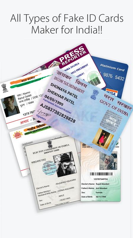 fake us id card generator