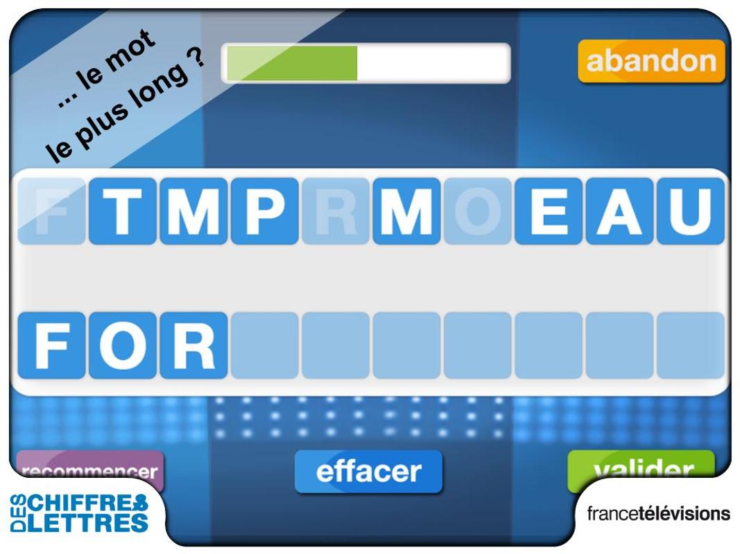 4 images un mot en 8 lettres match