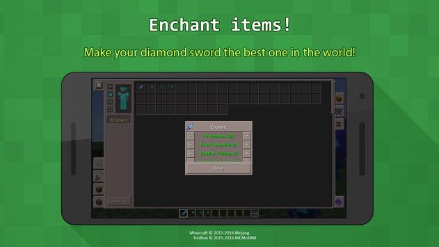 Toolbox for Minecraft: PE apk screenshot