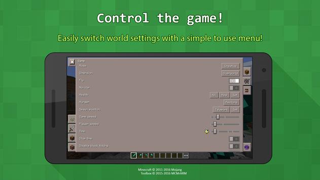 Toolbox for Minecraft: PE apk screenshot