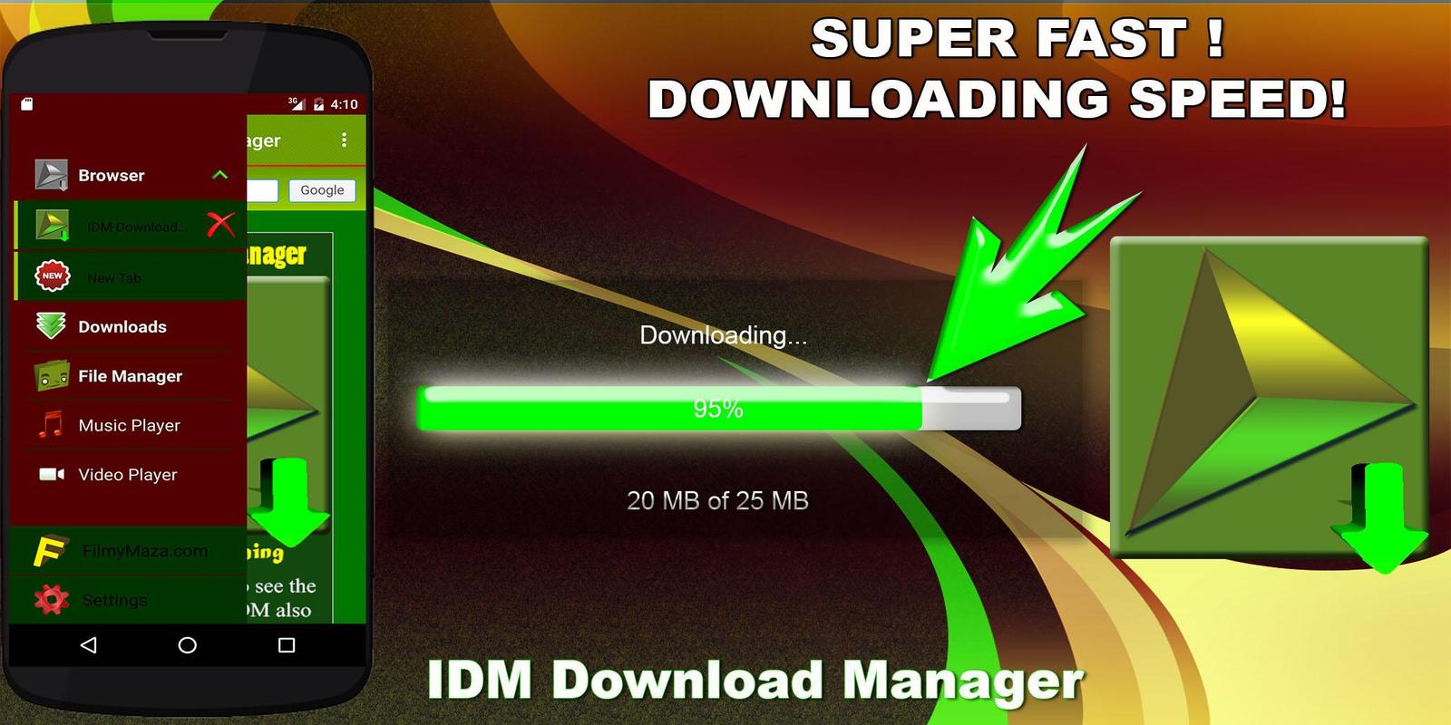 IDM Download Manager ★★★★★ APK Download - Free ...