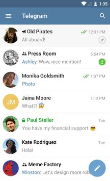 Telegram poster