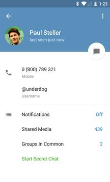 Telegram apk screenshot