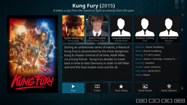 Kodi apk screenshot