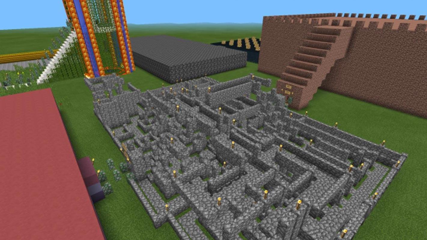 Mega maze map for Minecraft PE APK Download - Gratis ...