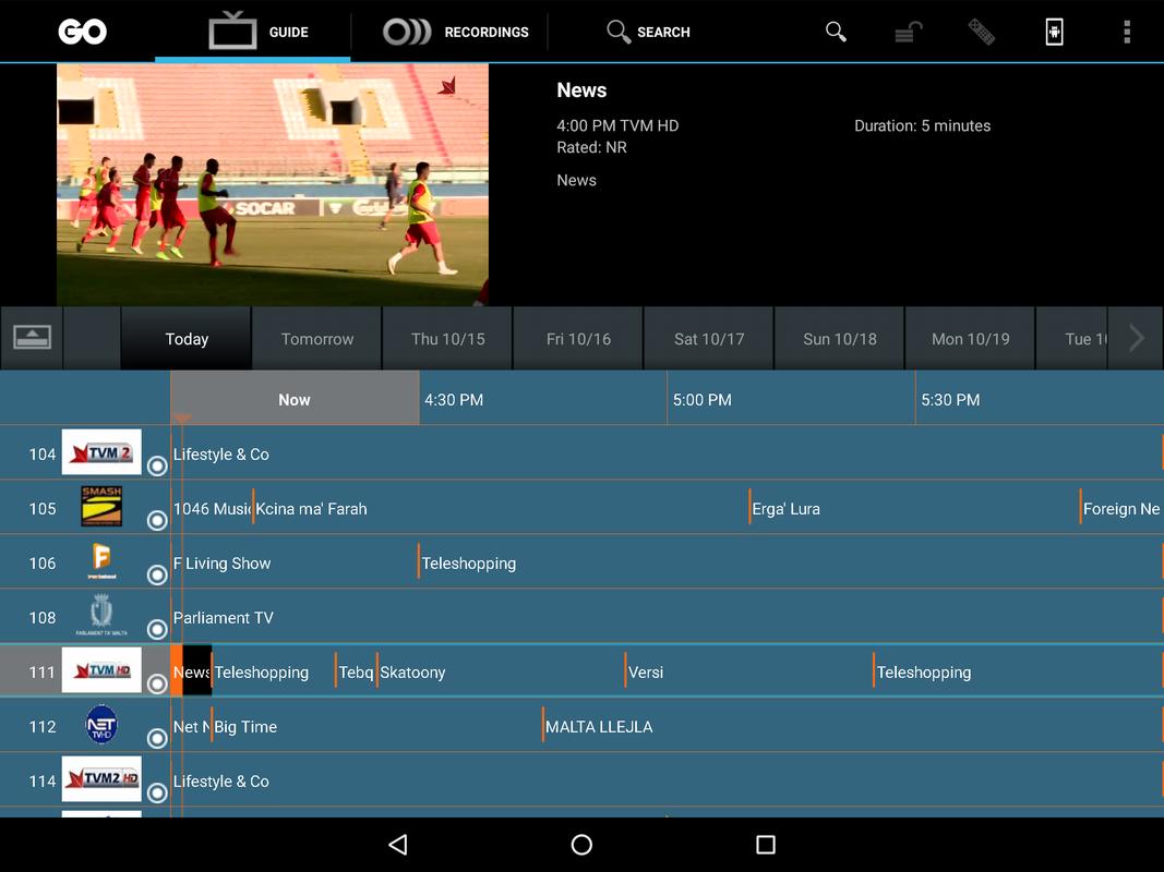 GO TV APK Download - Free Entertainment APP for Android ...
