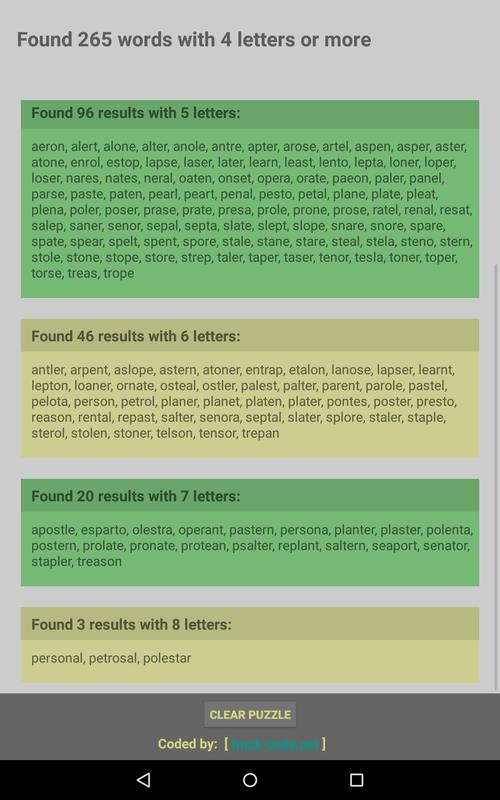 Target Letter Word Solver Target Letter Word Solver