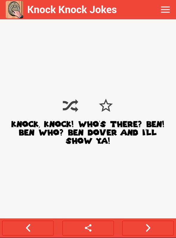 Dating knock knock vittigheder