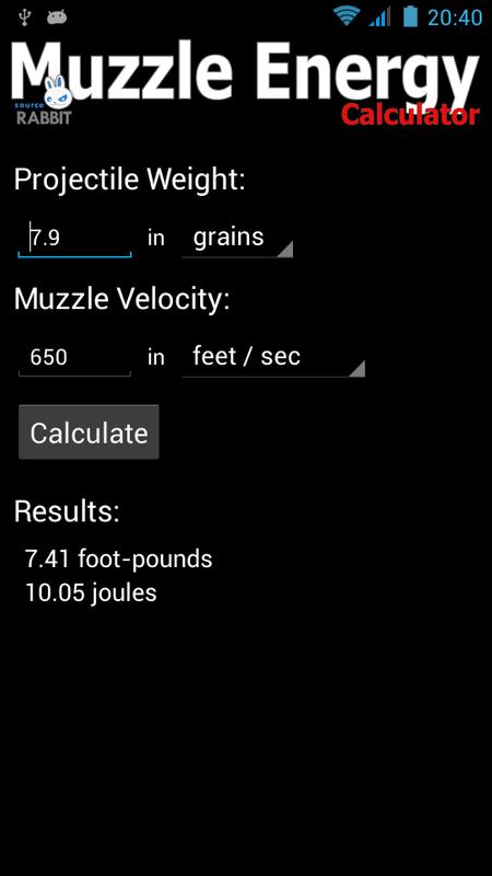 muzzle velocity calculator muzzle velocity calculator