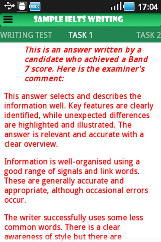 is difficult exam ielts Sample  APK Educação Baixar Writing Ielts Grátis