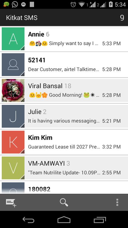 Messaging kitkat 4.4 APK Download - Free Communication APP for Android ...