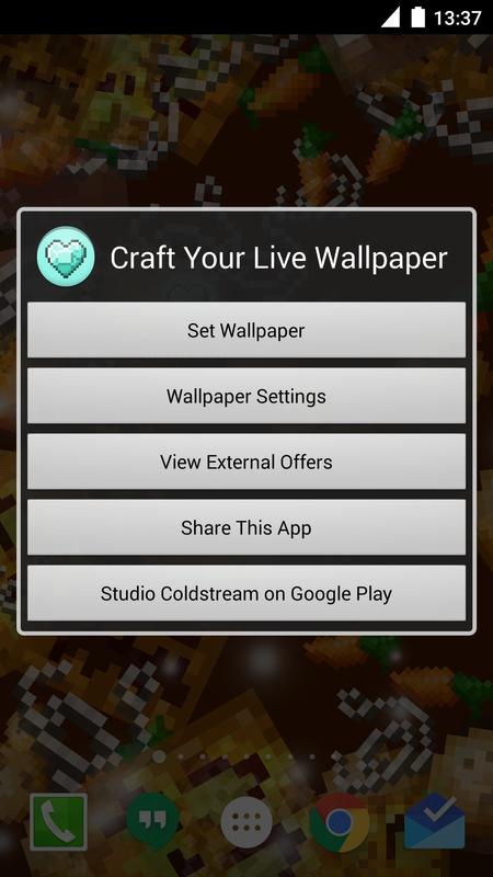 Minecraft Live Wallpaper Apk