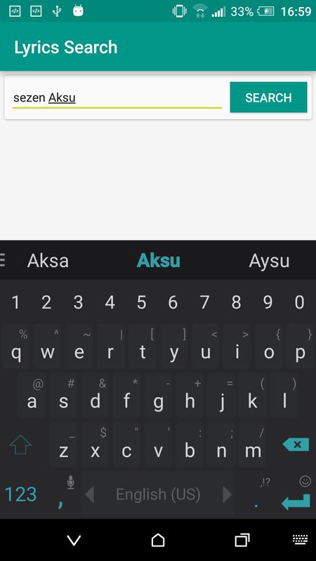 song lyrics finder free download Android lyrics finder with many choices