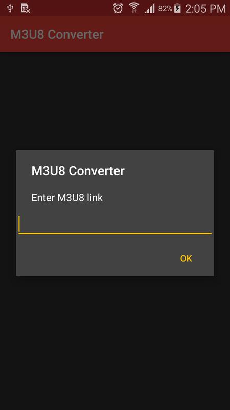 how android download m3u8 file