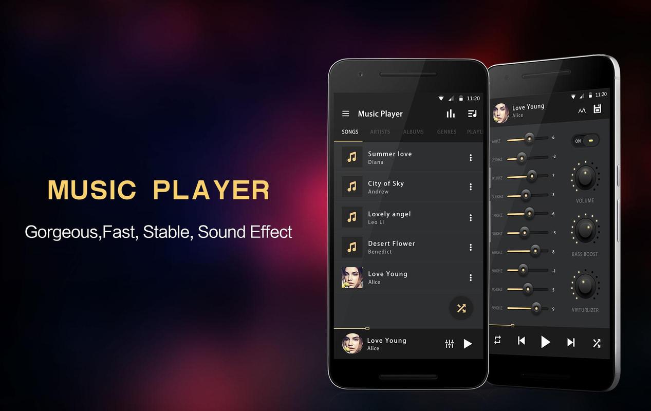 EQ &amp; Bass Booster Music Player APK Download - Free Music ...