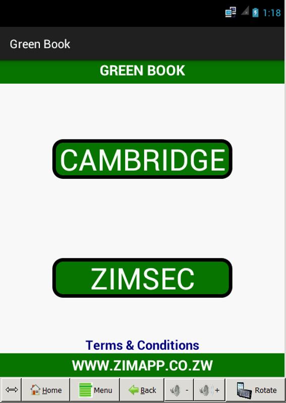 Green Book Zimsec Cambridge APK Download - Free Education ...