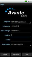 Avante Sales syot layar 1