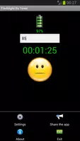 Flashlight by Timer captura de pantalla 5