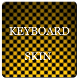 Orange Carbon Keyboard Skin