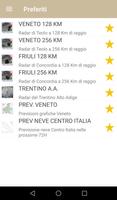 Meteo Radar Veneto Trentino capture d'écran 1