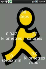 Скачать Step counter(pedometer) widget APK