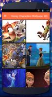 Disney Characters Wallpaper HD Affiche