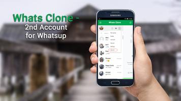 Whats Clone - 2nd Account for Whatsup اسکرین شاٹ 3