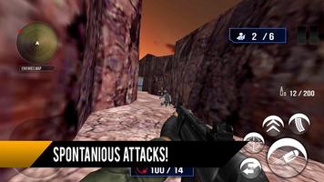 Commando Survival Wars 3D syot layar 2