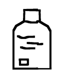 Shampoo Bottle Generator Zeichen