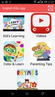 Kids basic English Learning & youtube videos الملصق