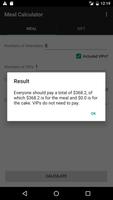 Meal Calculator (Paid) ảnh chụp màn hình 1