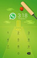 Cricket Dhoni (AppLock theme) capture d'écran 1