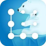 AppLock Theme Polar Bear آئیکن