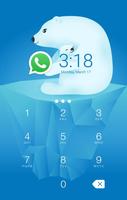 AppLock Theme Polar Bear-poster