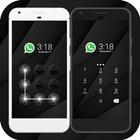 ثيم أسود رائع - CM AppLock أيقونة