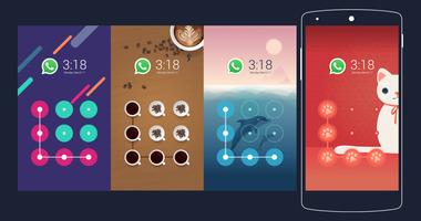 Black Cat AppLock Theme स्क्रीनशॉट 2