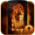 Fire Lion CM Security Theme ไอคอน