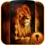 Fire Lion CM Security Theme icône