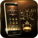 Luxury Gold Metal Theme APK