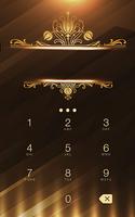 Luxury Gold Metal Theme 스크린샷 1