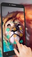 Wild Lion King AppLock ảnh chụp màn hình 1