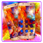 Colorful Cloud-Holi Theme icono