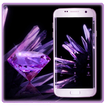 Purple Crystal Shining AppLock