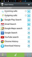 History Clear Privacy Clean ภาพหน้าจอ 1