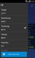 Weather Taiwan اسکرین شاٹ 1