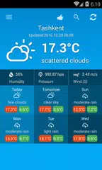 Wetter Usbekistan APK Herunterladen