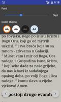 Croatian Bible اسکرین شاٹ 1