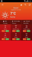 Weather South Korea 截图 1