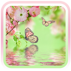 spring flower LiveWallpaper-icoon